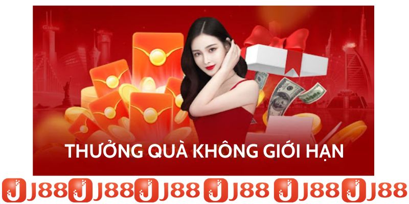 Quà thưởng độc quyền dành riêng cho hội viên chính thức J88 VIP