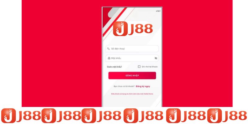 J88 hướng dẫn lấy lại mật khẩu